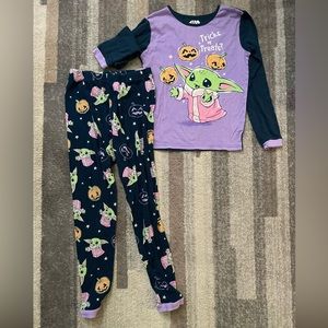 Yoda Halloween PJ’s size 12 boy or girl.